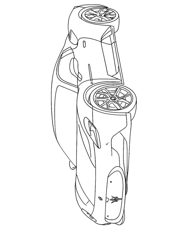 Maserati MCPura Coloriage Maserati MCPura Coloriage