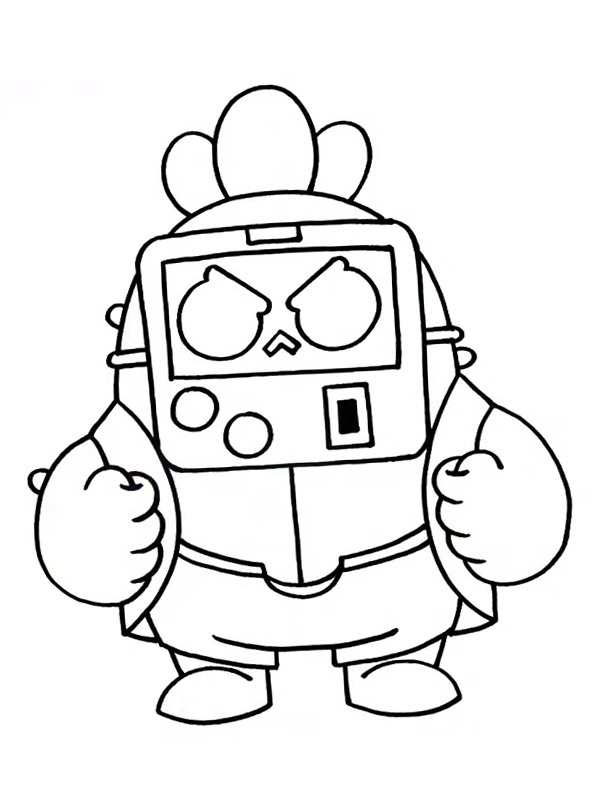 mask spike 8 bit brawl stars Coloriage mask spike 8 bit brawl stars Coloriage