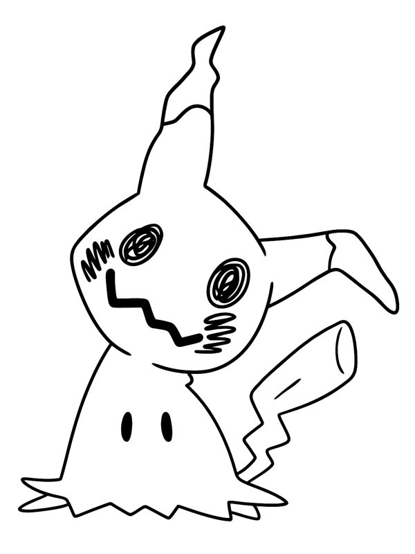 Mimiqui Coloriage Mimiqui Coloriage