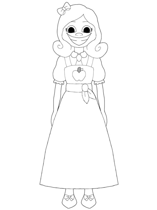 Miss Delight Coloriage Miss Delight Coloriage