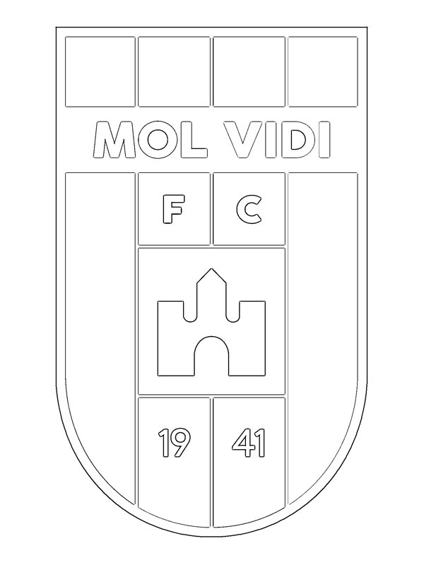 MOL Fehérvár FC Coloriage MOL Fehérvár FC Coloriage