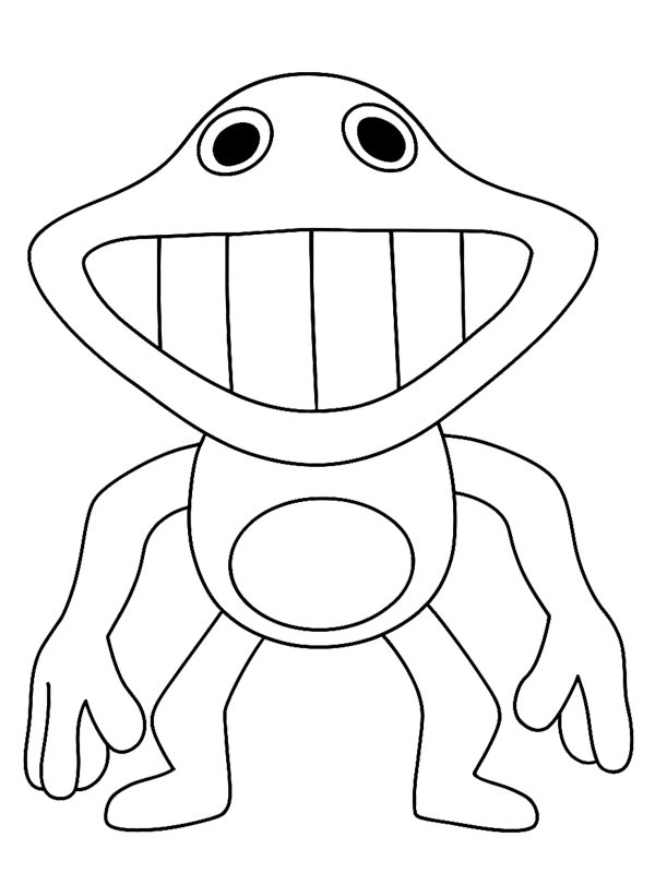 Monkey Larry (Garten of Banban) Coloriage Monkey Larry (Garten of Banban) Coloriage