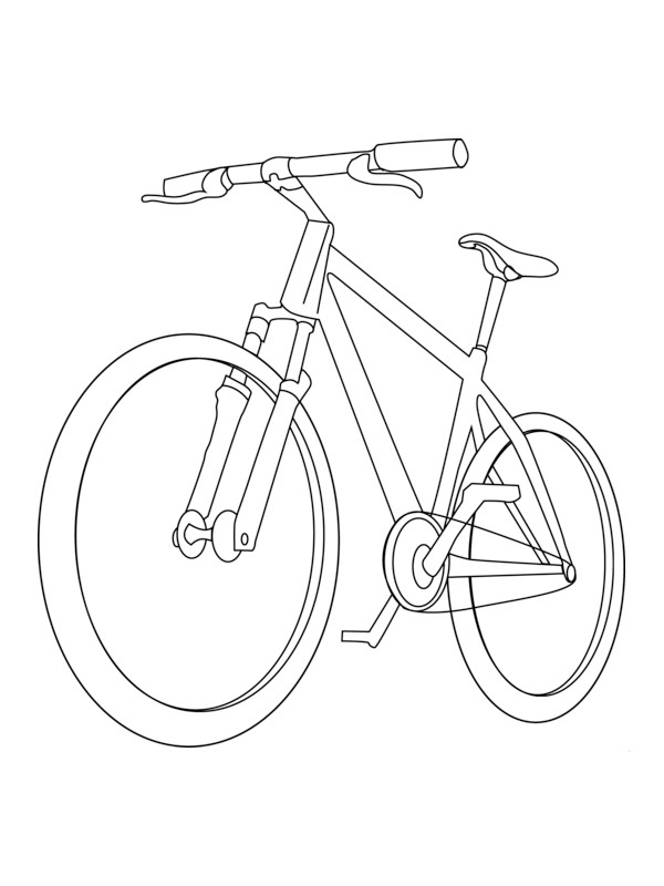 vtt Coloriage vtt Coloriage