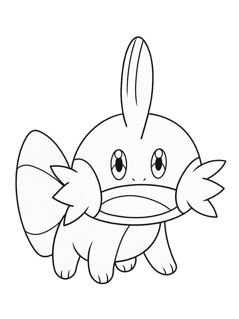 Gobou (Pokémon) Coloriage Gobou (Pokémon) Coloriage