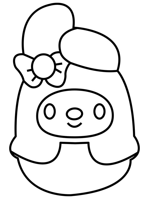 My Melody Coloriage My Melody Coloriage