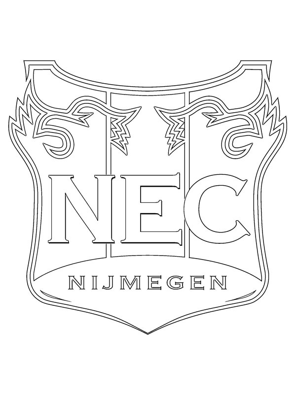 n.e.c. nijmegen Coloriage