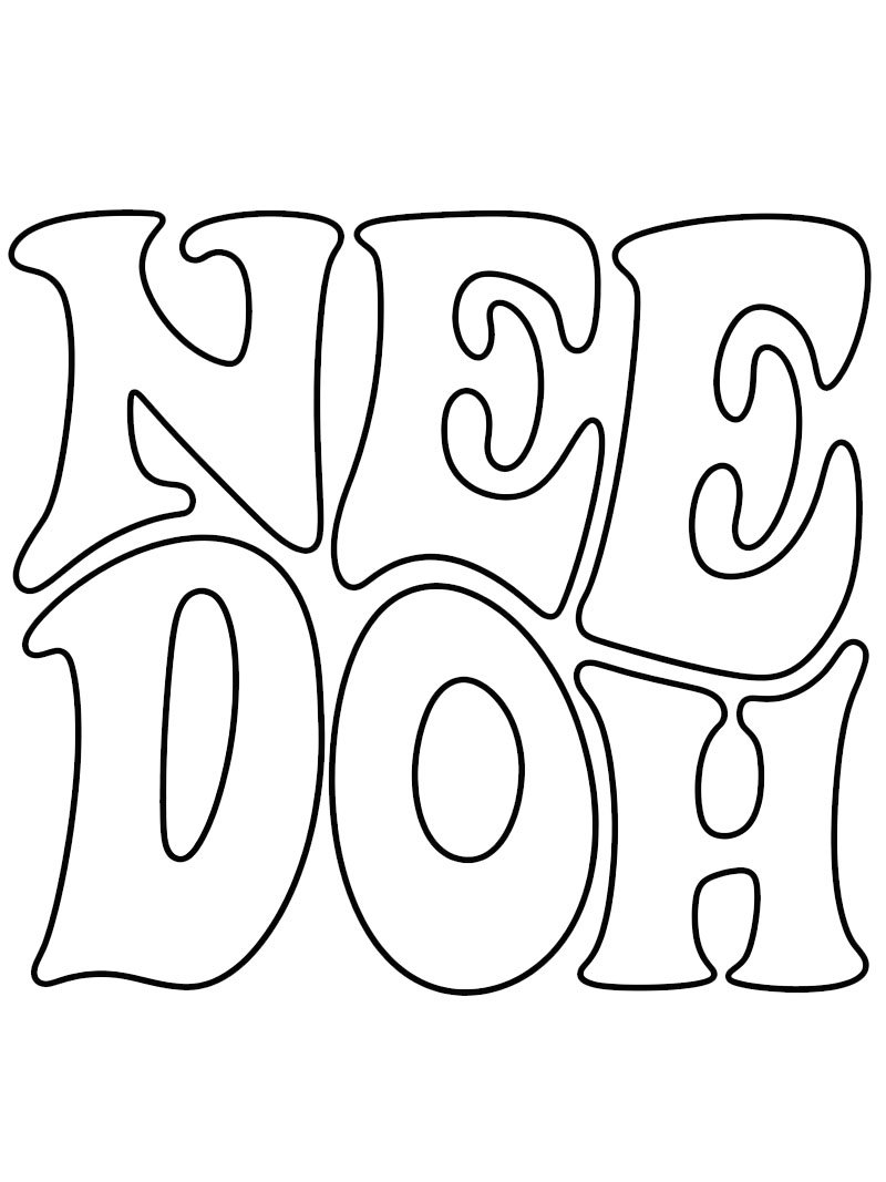 Needoh Coloriage