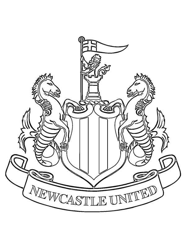 Newcastle United Coloriage