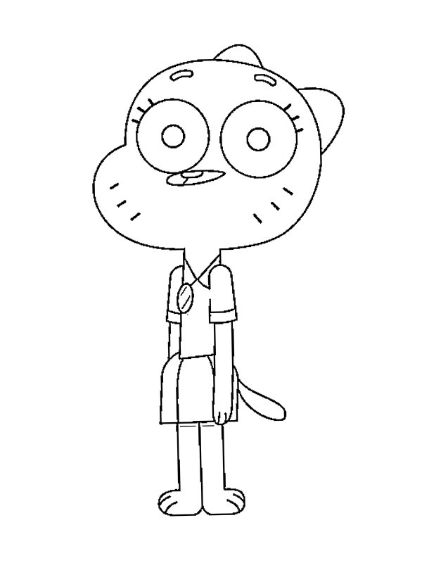 Anaïs Joanna Watterson Coloriage Anaïs Joanna Watterson Coloriage