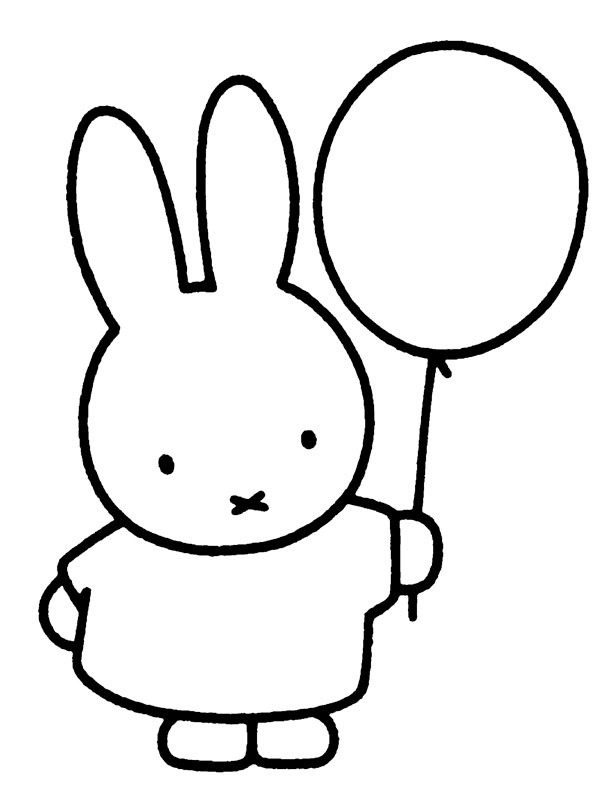 Miffy Coloriage