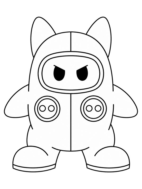 Ninji (Super Mario Bros. 2) Coloriage Ninji (Super Mario Bros. 2) Coloriage