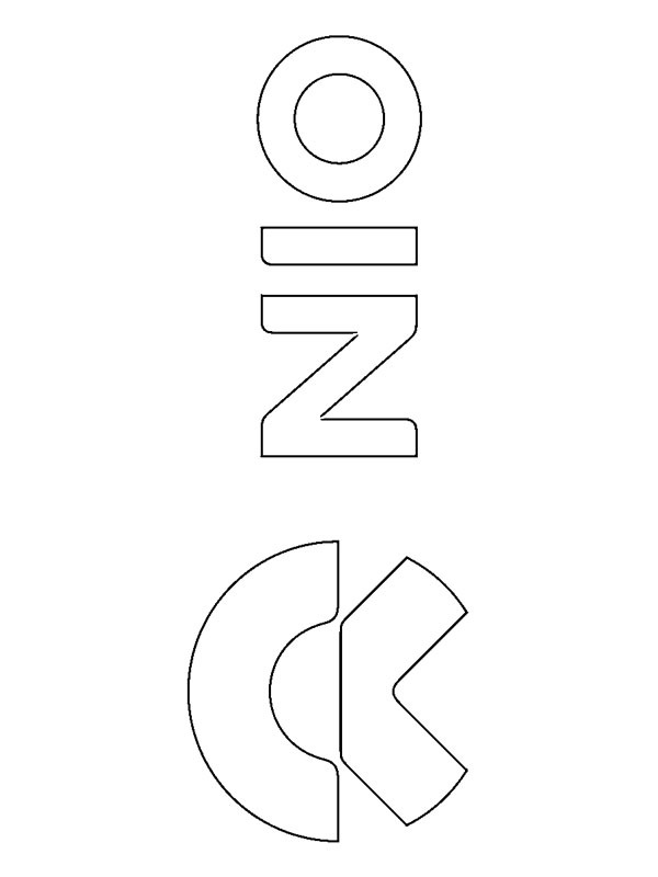 Logo NIO Coloriage Logo NIO Coloriage
