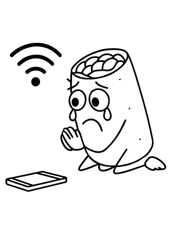Nooo My Hotspot Coloriage Nooo My Hotspot Coloriage