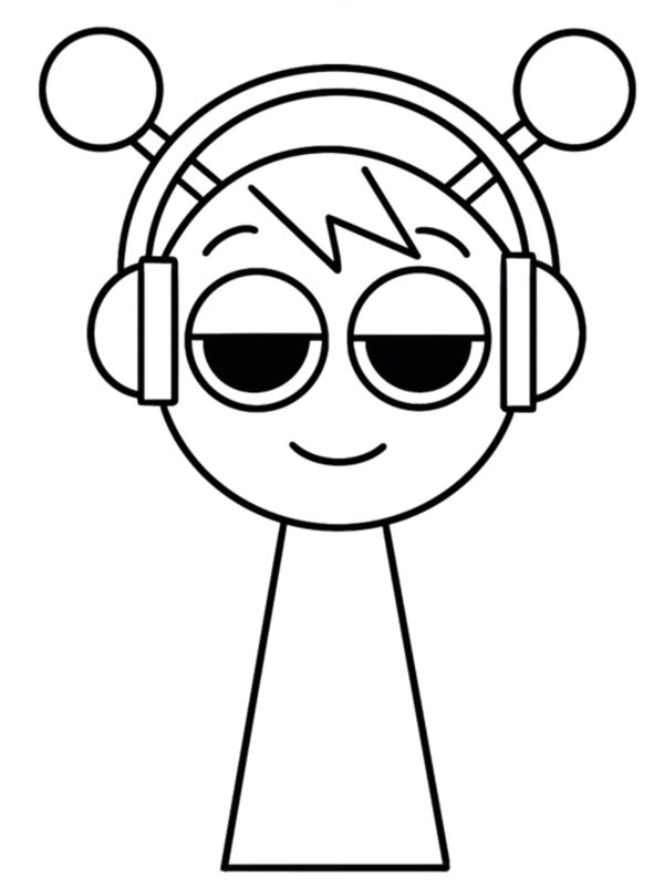 Oren Incredibox Sprunki Coloriage Oren Incredibox Sprunki Coloriage