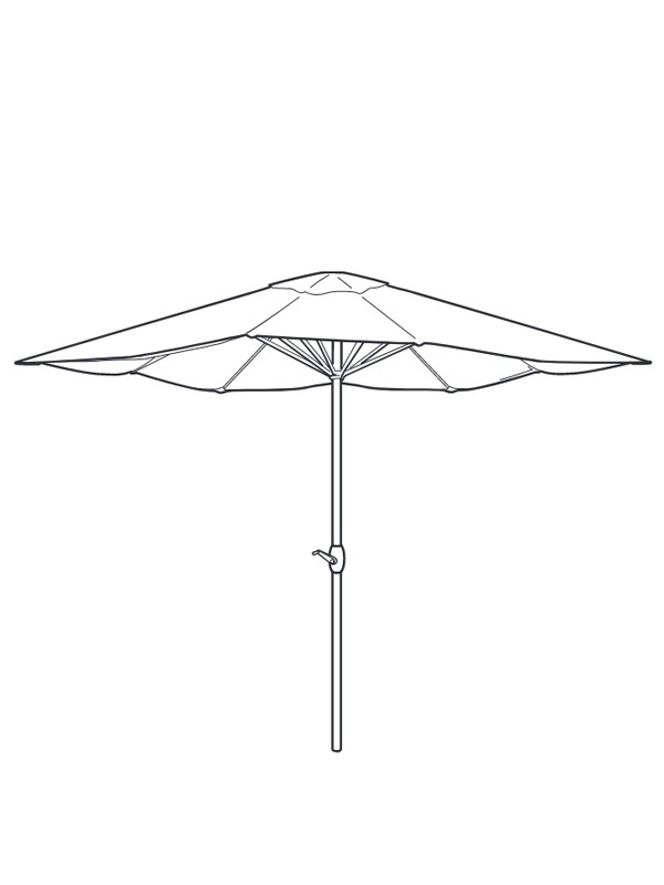 Parasol Coloriage Parasol Coloriage