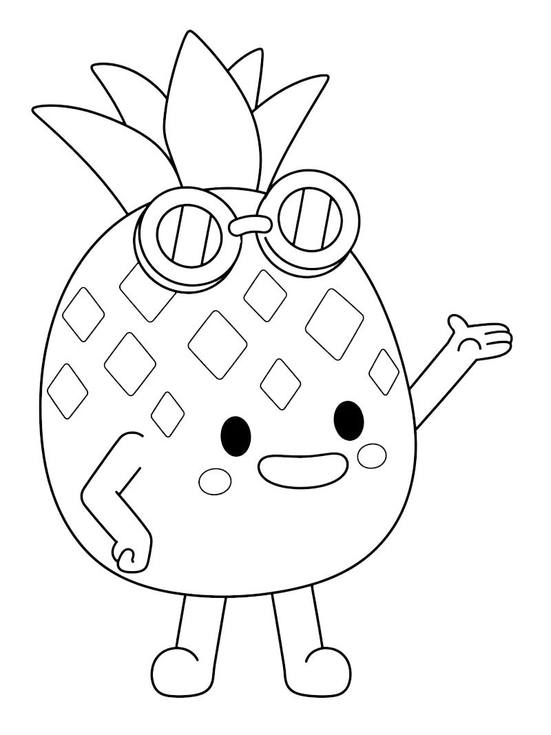Paulina (Toca Boca) Coloriage Paulina (Toca Boca) Coloriage