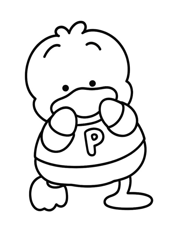 Pekkle (Sanrio) Coloriage Pekkle (Sanrio) Coloriage