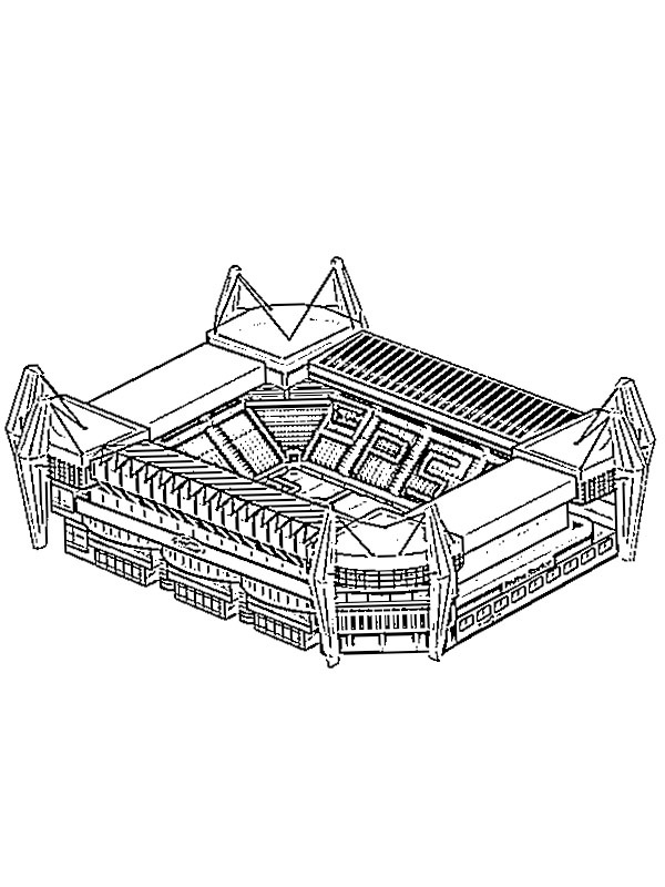 Stade Philips (PSV) Coloriage