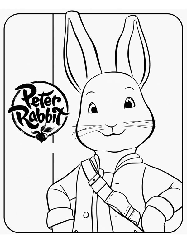 Pierre Lapin Coloriage