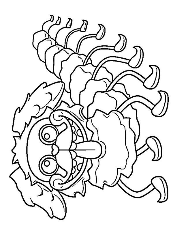 PJ Pug-a-Pillar Coloriage PJ Pug-a-Pillar Coloriage