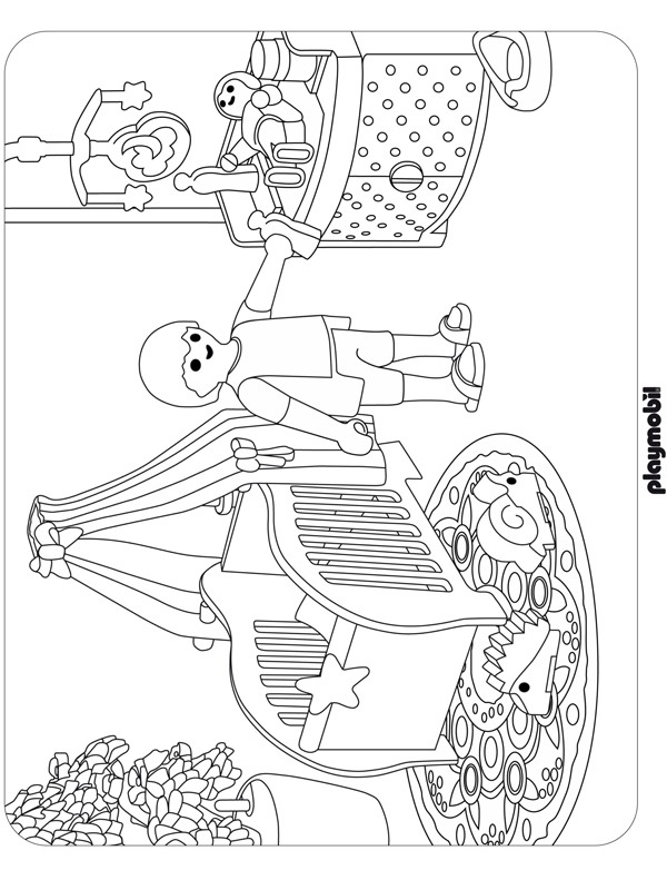 Chambre de bébé Playmobil Coloriage Chambre de bébé Playmobil Coloriage