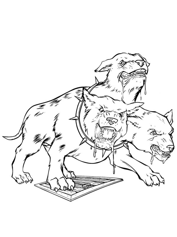Touffu (Harry Potter) Coloriage Touffu (Harry Potter) Coloriage
