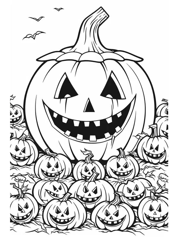Citrouille Jack O Lanterne Coloriage Citrouille Jack O Lanterne Coloriage