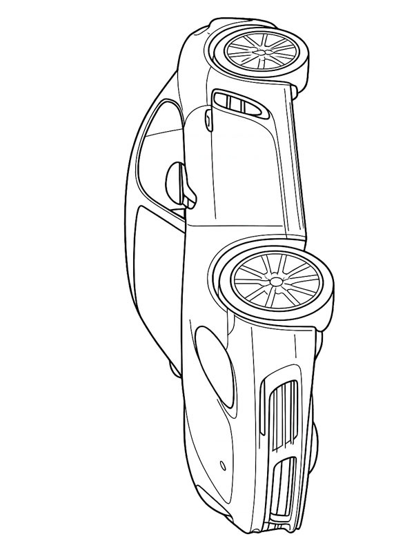 Porsche 718 Cayman Coloriage Porsche 718 Cayman Coloriage