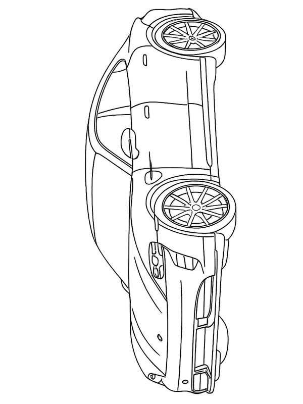 Porsche Taycan Turbo GT Coloriage Porsche Taycan Turbo GT Coloriage