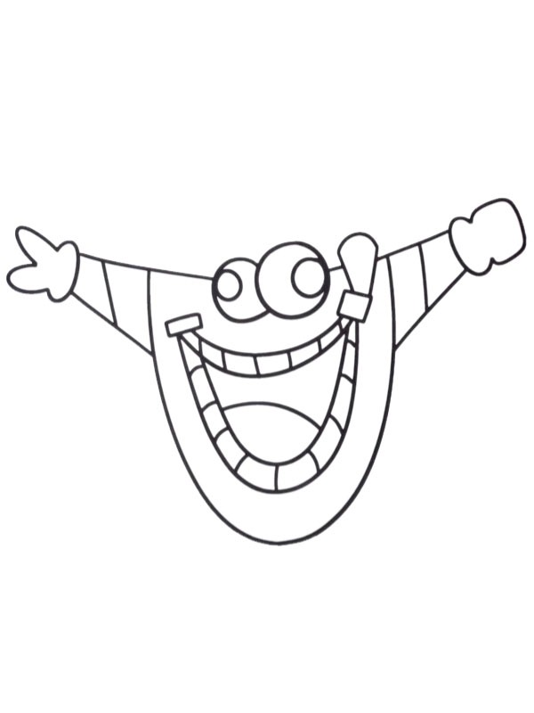 Pouchy Vice-versa Coloriage Pouchy Vice-versa Coloriage