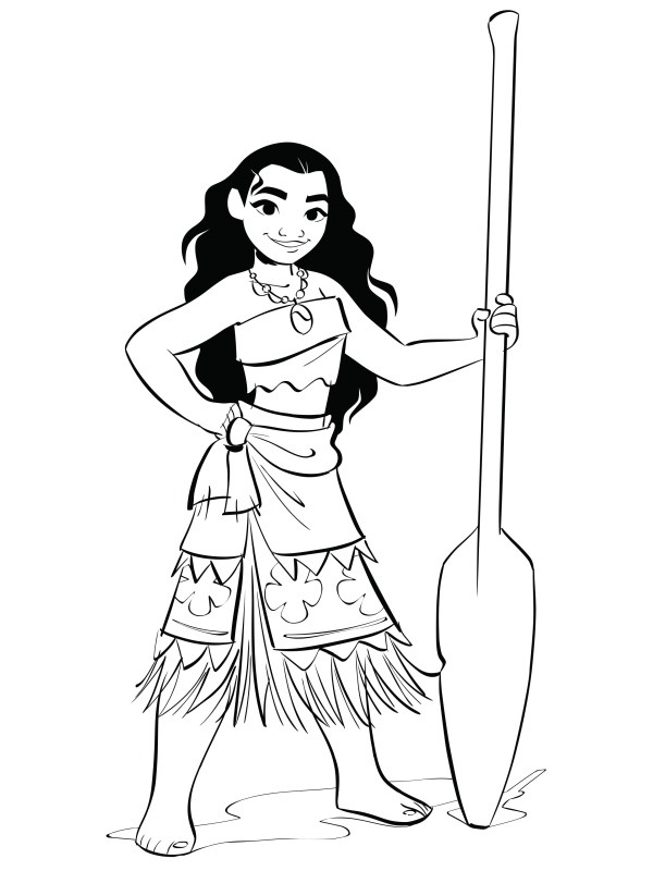Vaiana Coloriage Vaiana Coloriage
