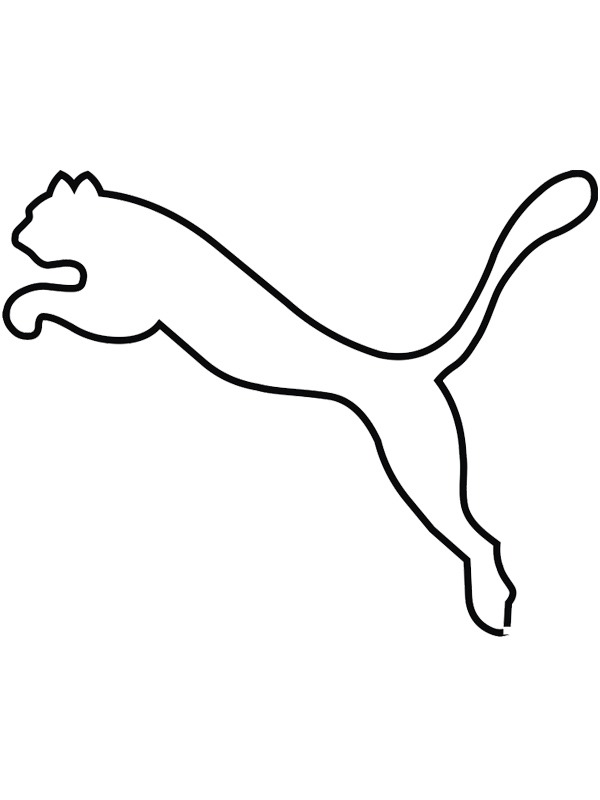 Logo Puma Coloriage