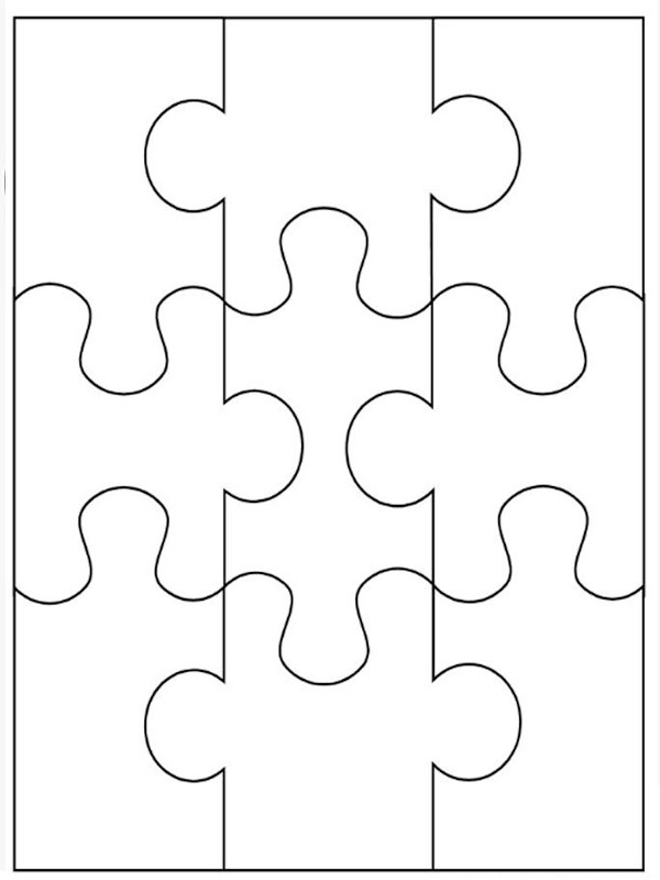 puzzle Coloriage puzzle Coloriage