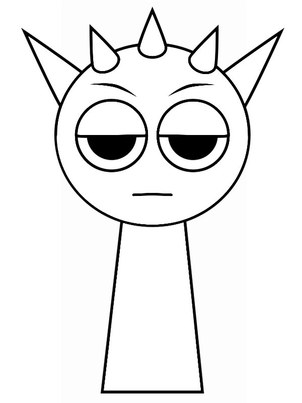 Raddy Incredibox Sprunki Coloriage Raddy Incredibox Sprunki Coloriage