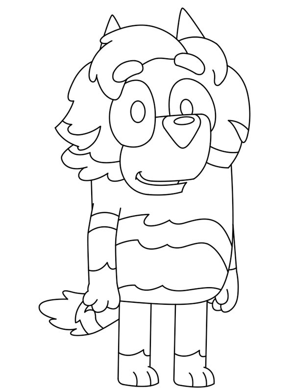 Radley Heeler Coloriage Radley Heeler Coloriage
