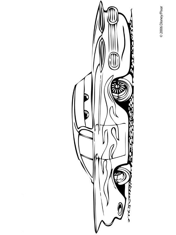 Ramone (Cars) Coloriage Ramone (Cars) Coloriage