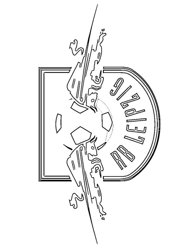 RB Leipzig Coloriage RB Leipzig Coloriage