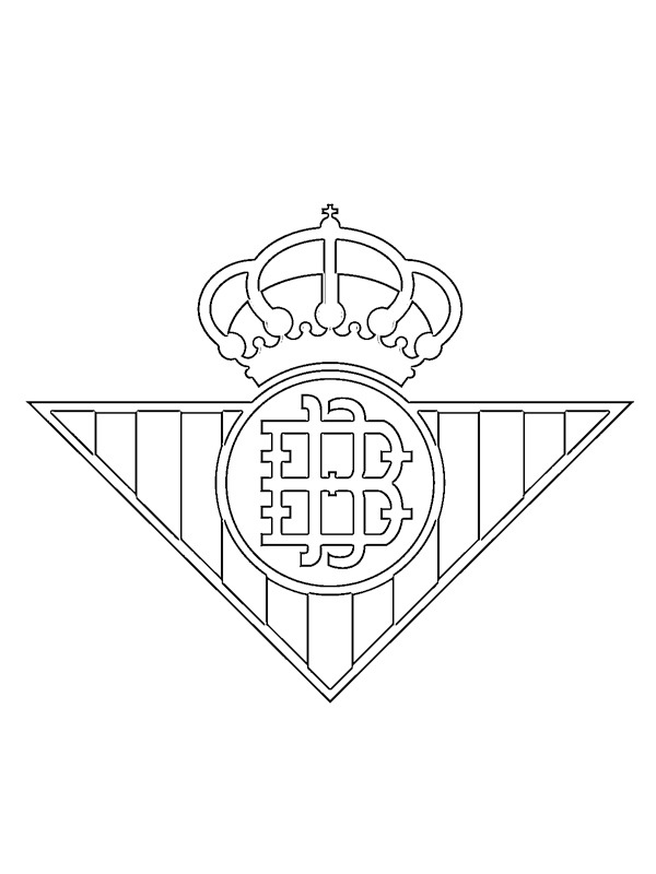 Real Betis Balompié Coloriage Real Betis Balompié Coloriage