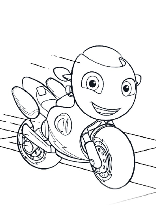 ricky zoom ricky Coloriage ricky zoom ricky Coloriage