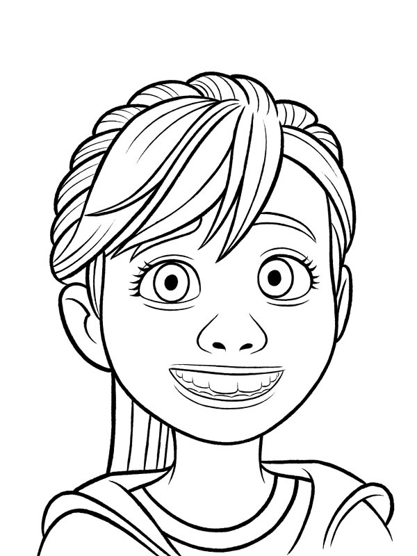 Riley Andersen (Vice-versa) Coloriage Riley Andersen (Vice-versa) Coloriage