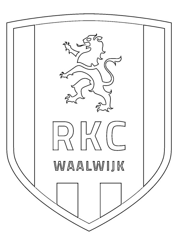 rkc waalwijk Coloriage rkc waalwijk Coloriage