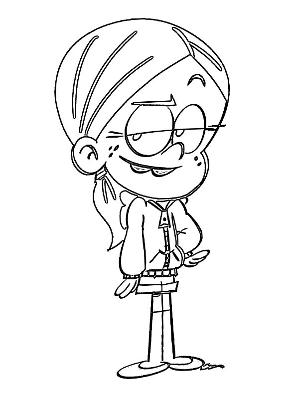 Ronnie Anne Coloriage Ronnie Anne Coloriage