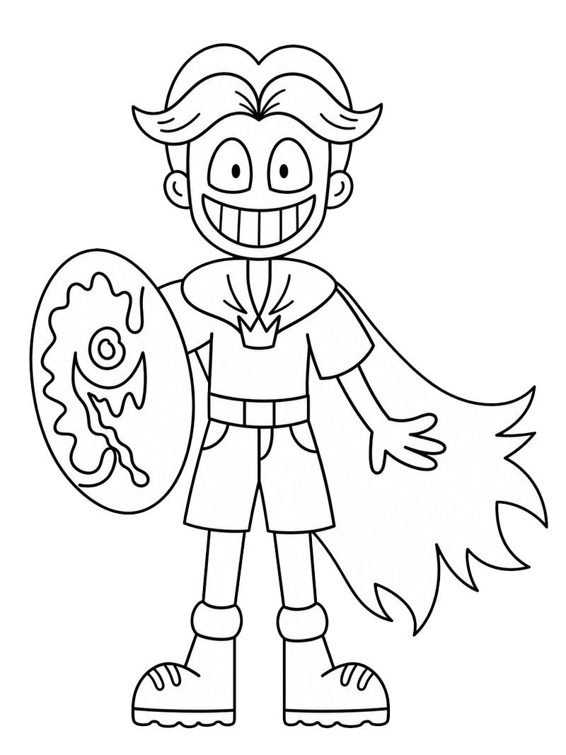 Rory Redcape (Poppy Playtime) Coloriage Rory Redcape (Poppy Playtime) Coloriage