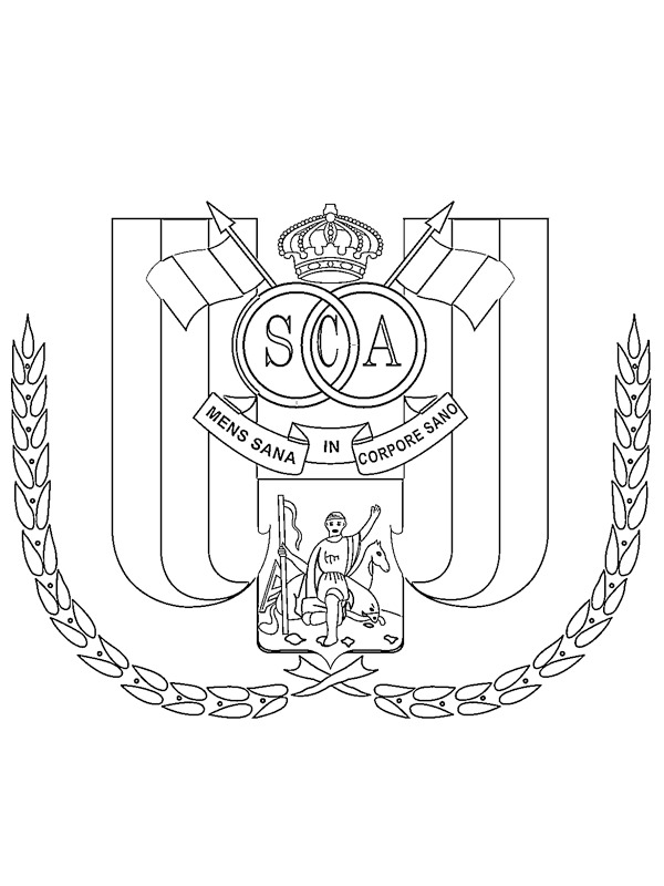RSC Anderlecht Coloriage RSC Anderlecht Coloriage