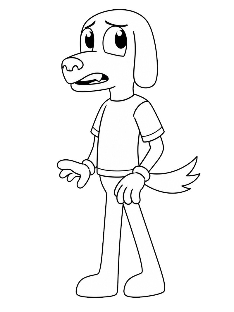 Scratch (The Amazing Digital Circus) Coloriage Scratch (The Amazing Digital Circus) Coloriage