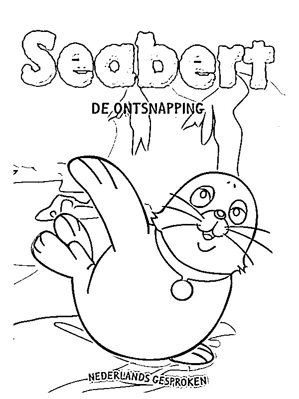 seabert de ontsnapping Coloriage seabert de ontsnapping Coloriage