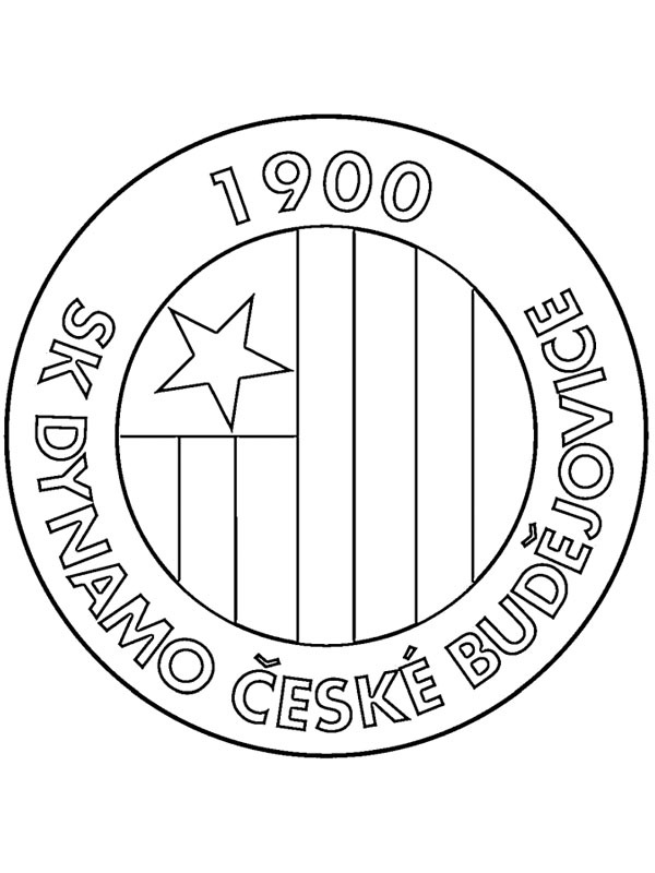 SK Dynamo České Budějovice Coloriage SK Dynamo České Budějovice Coloriage