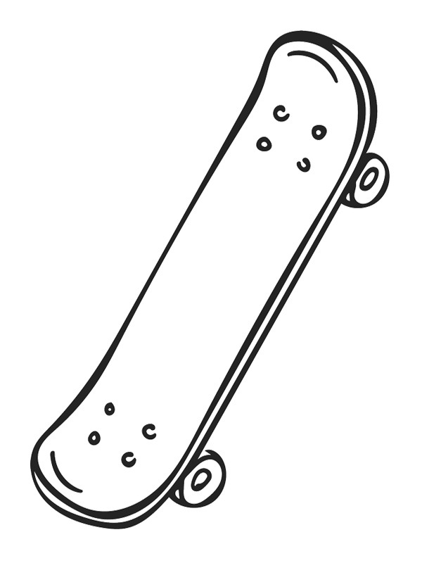 skateboard Coloriage skateboard Coloriage