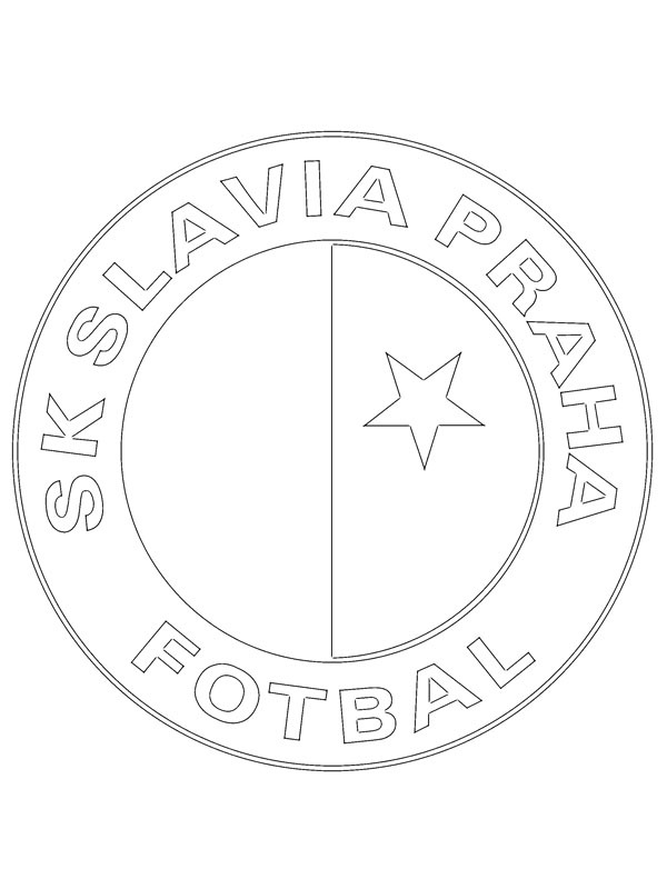 Slavia Prague Coloriage