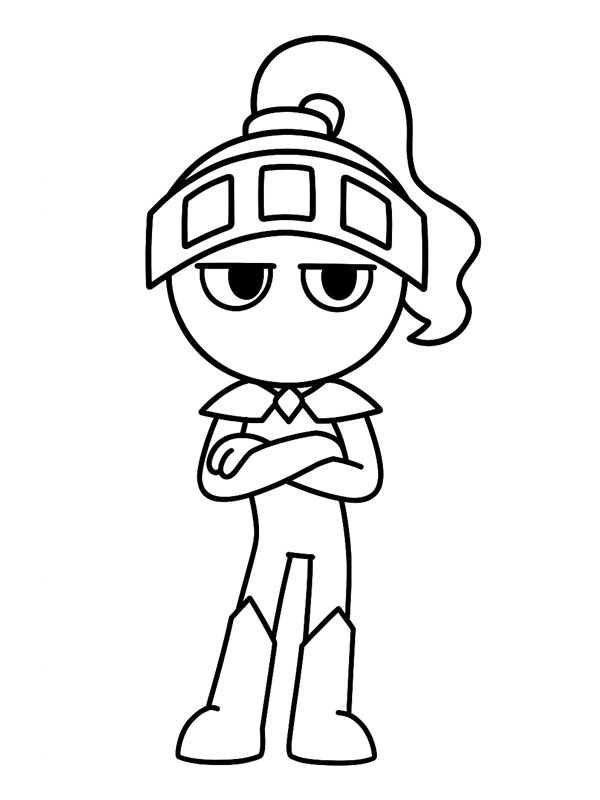 Soulvester (Dandy's World) Coloriage Soulvester (Dandy's World) Coloriage